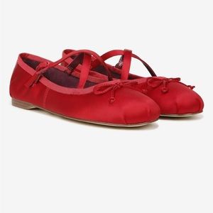 Circus NY by Sam Edelman Ballet Flats in Red Poppy